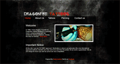 Desktop Screenshot of dragonfire.co.za